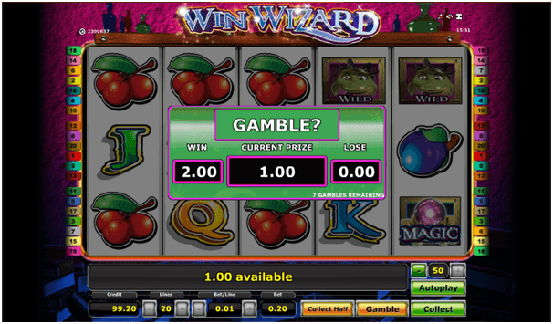 Gamble features