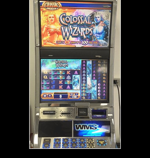 Collosal Wizard slot machine WMS for sale
