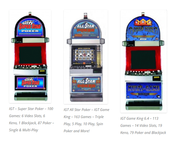 IGT Multigame slot machines for sale